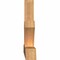 Ekena Millwork Richland Smooth Timber Gable Bracket, Western Red Cedar, 84"W x 21"H x 3 1/2"D x 3 1/2"F, 6/12 Pitch GBW084X21X0404RIC00SWR - alternate 2